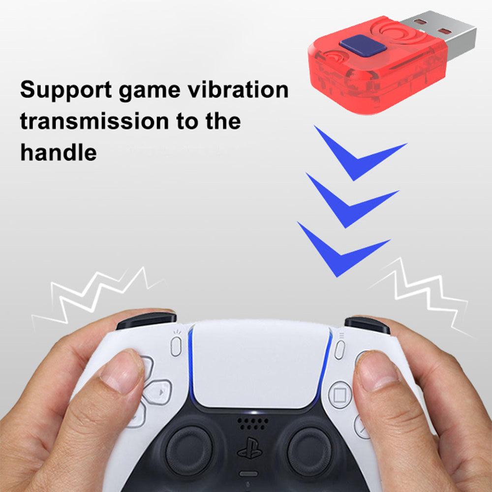 AOLION AL-NS2070 USB Wireless Controller Mini Adapter til Nintendo Switch / PC / Android AOLION AL-NS2070 USB Wireless Controller Mini Adapter til Nintendo Switch / PC / Android